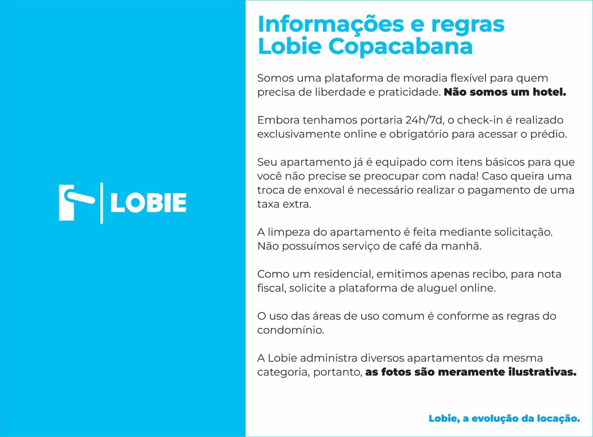 Lobie Copacabana Apartment Рио де Жанейро Екстериор снимка