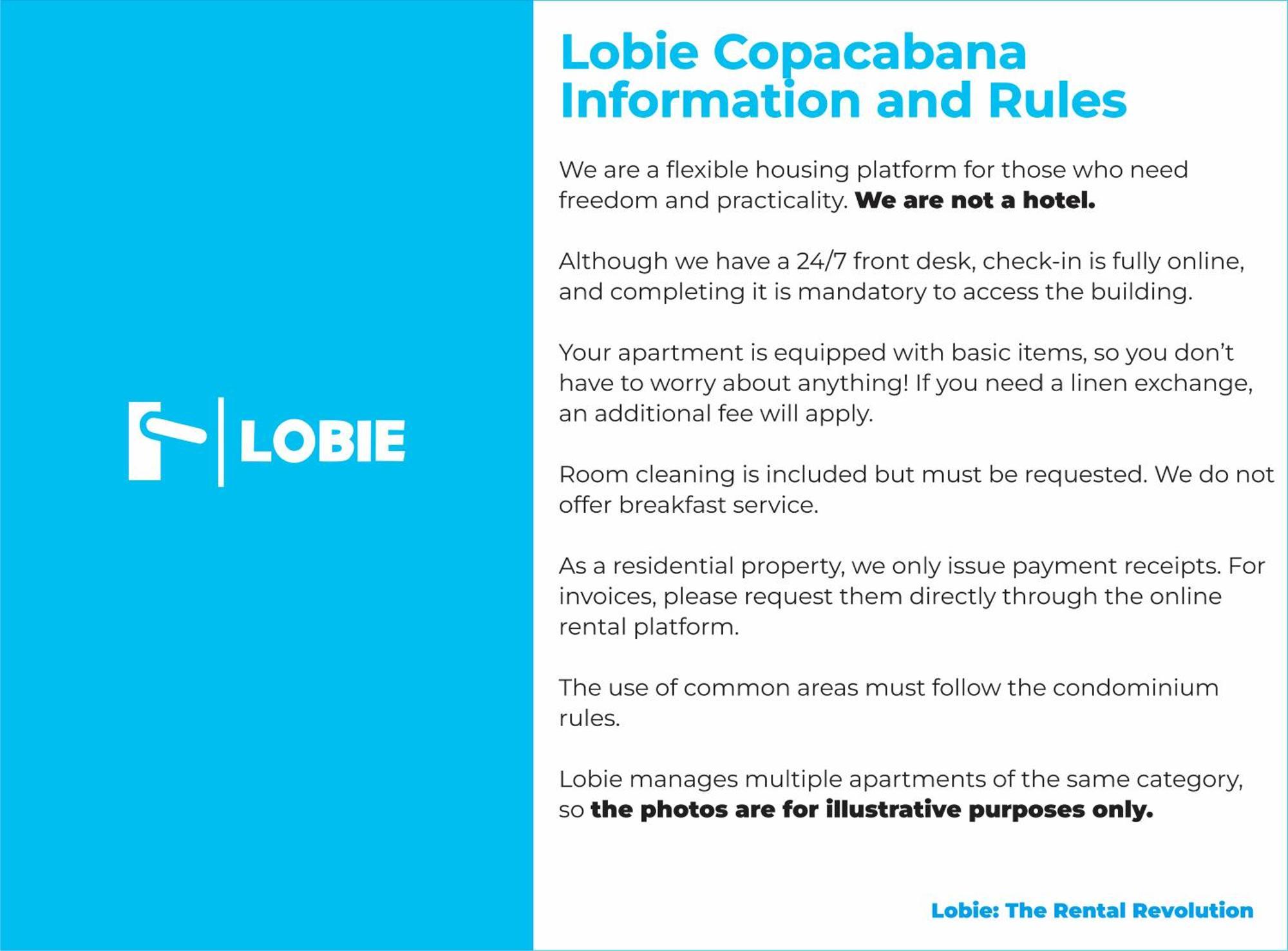 Lobie Copacabana Apartment Рио де Жанейро Екстериор снимка